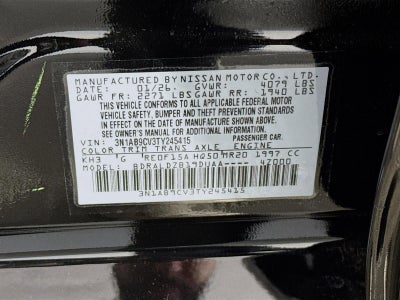 2026 Nissan Sentra SV