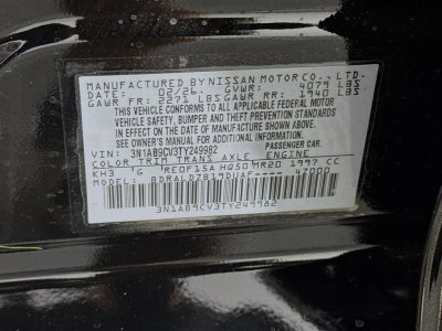 2026 Nissan Sentra SV