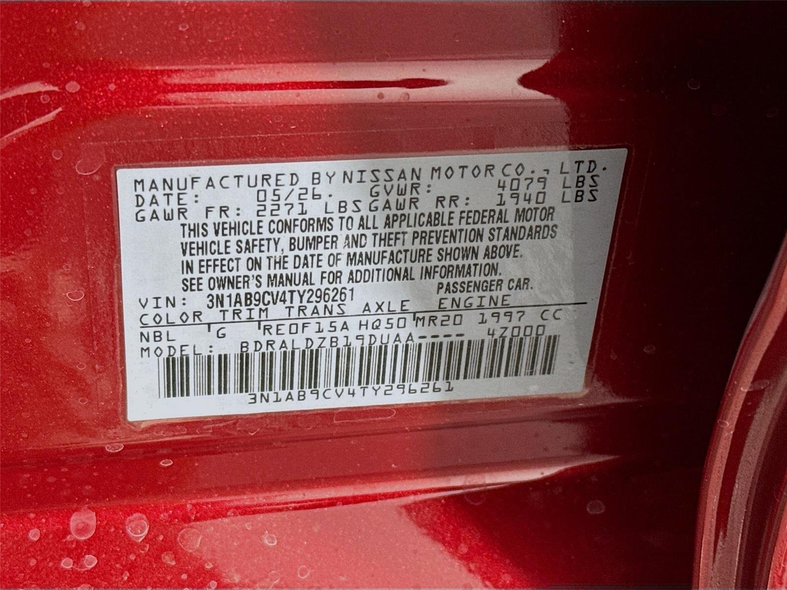2026 Nissan Sentra SV