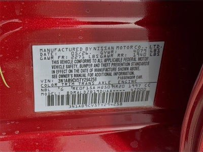 2026 Nissan Sentra SV