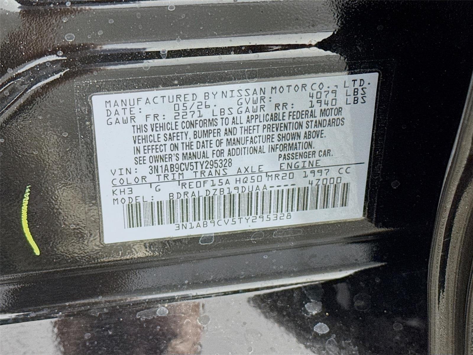 2026 Nissan Sentra SV