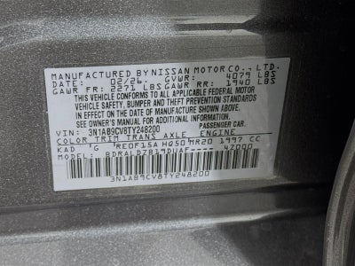 2026 Nissan Sentra SV