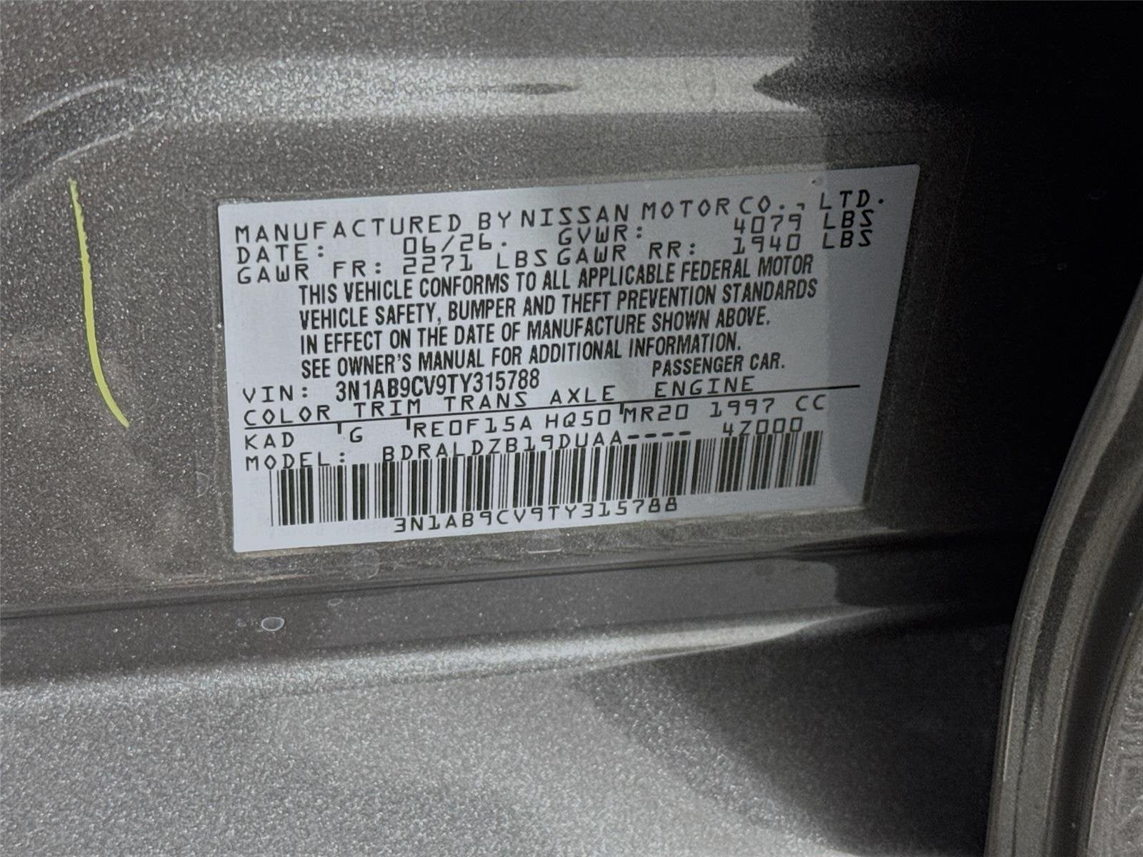2026 Nissan Sentra SV