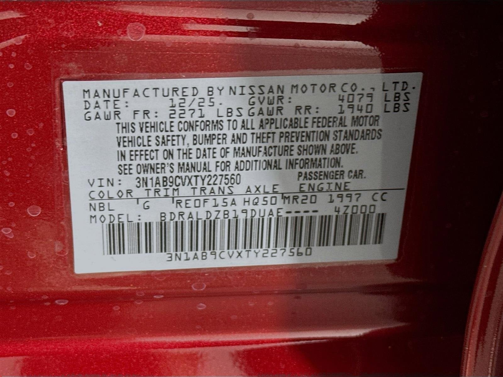 2026 Nissan Sentra SV