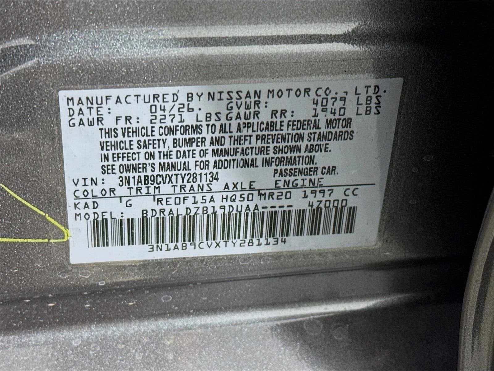 2026 Nissan Sentra SV