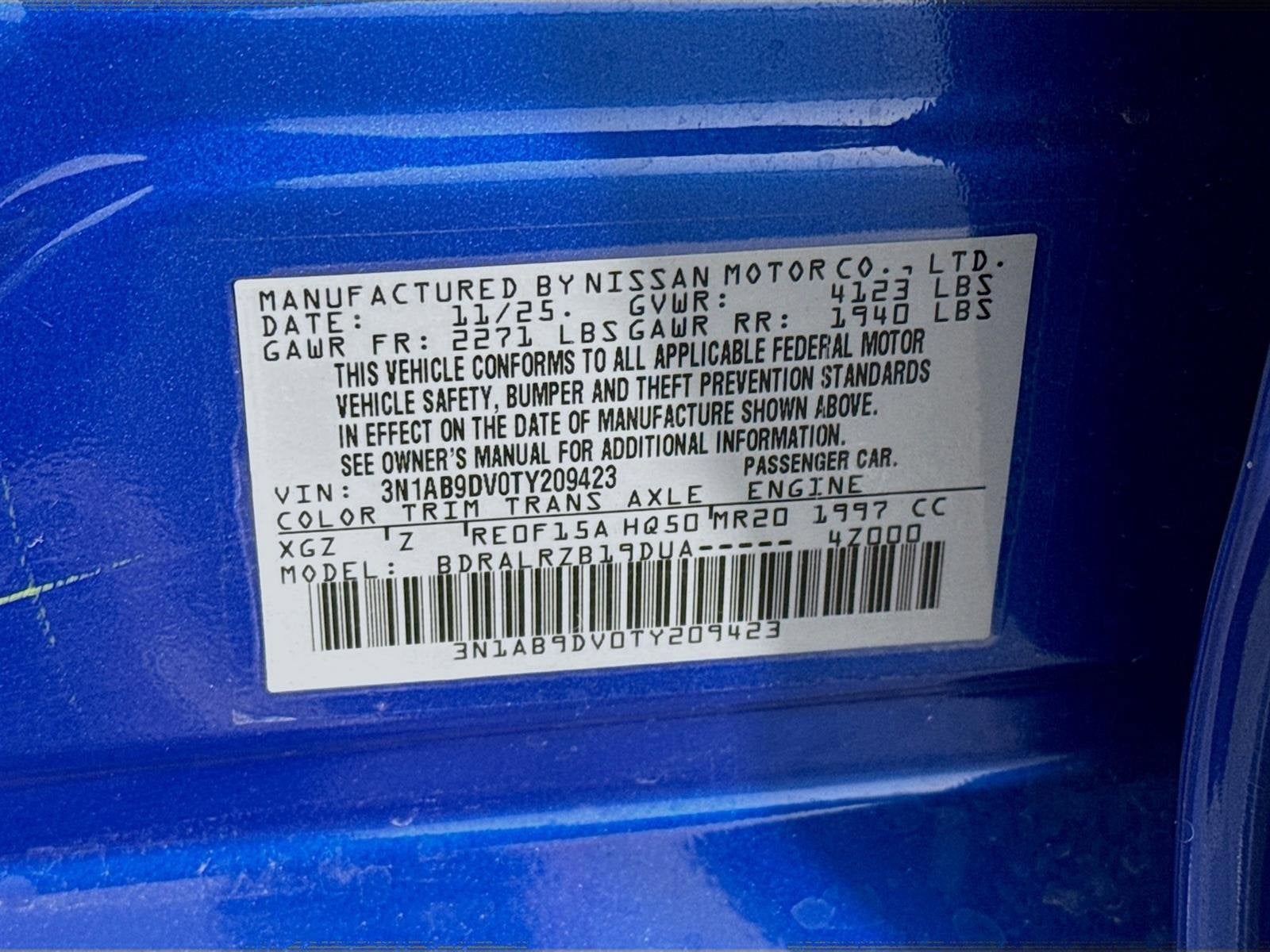 2026 Nissan Sentra SR