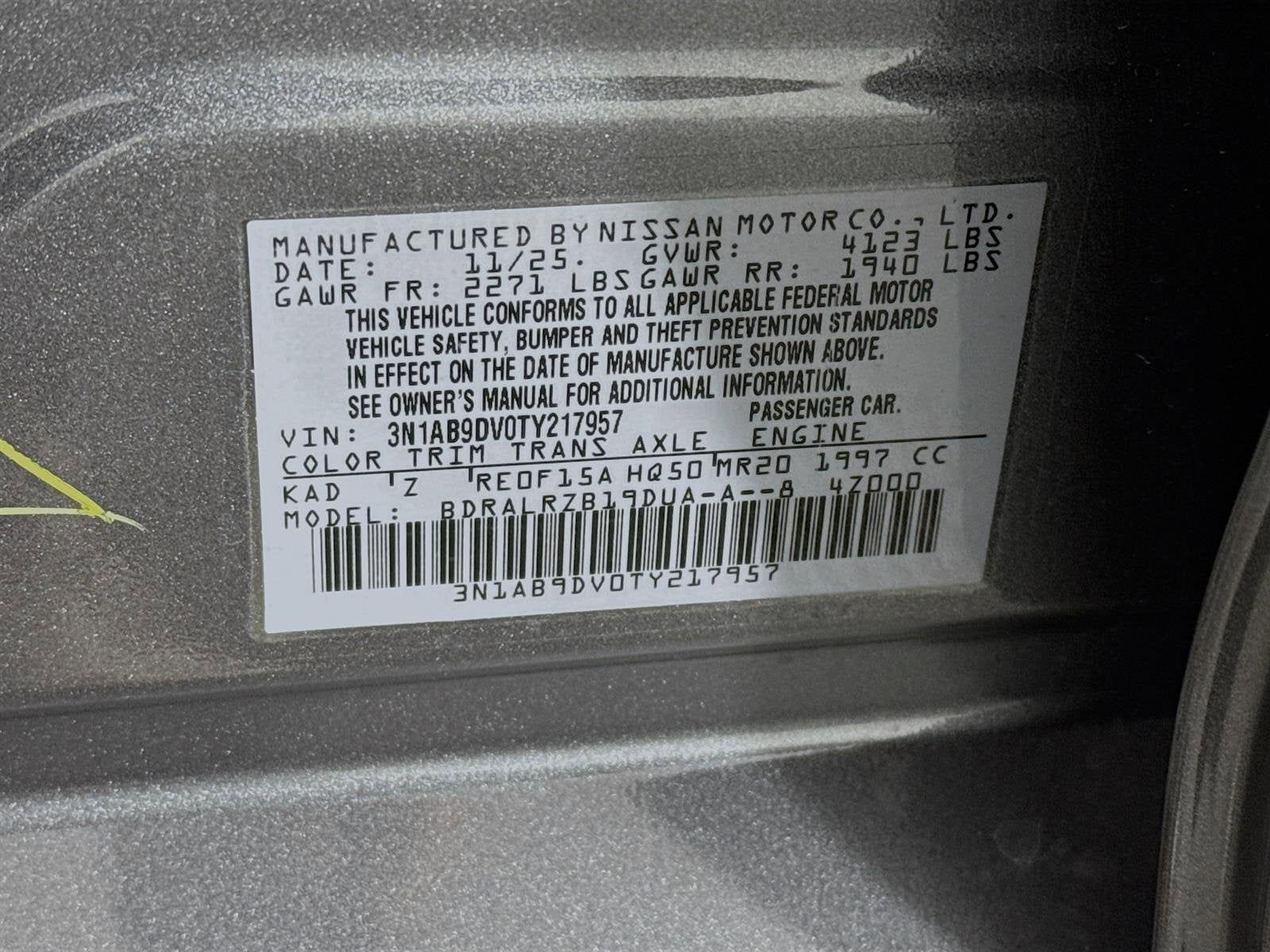 2026 Nissan Sentra SR