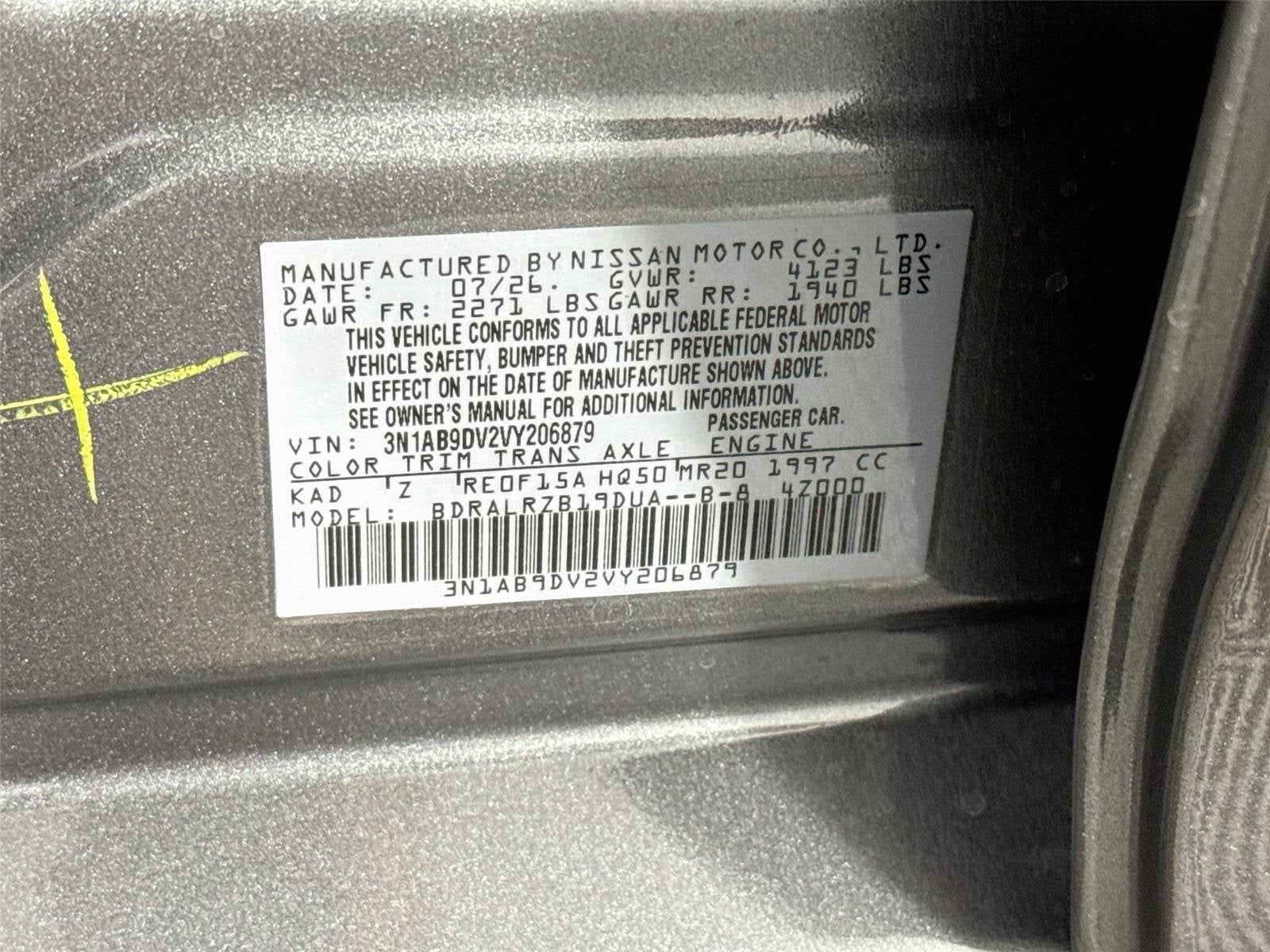 2027 Nissan Sentra SR