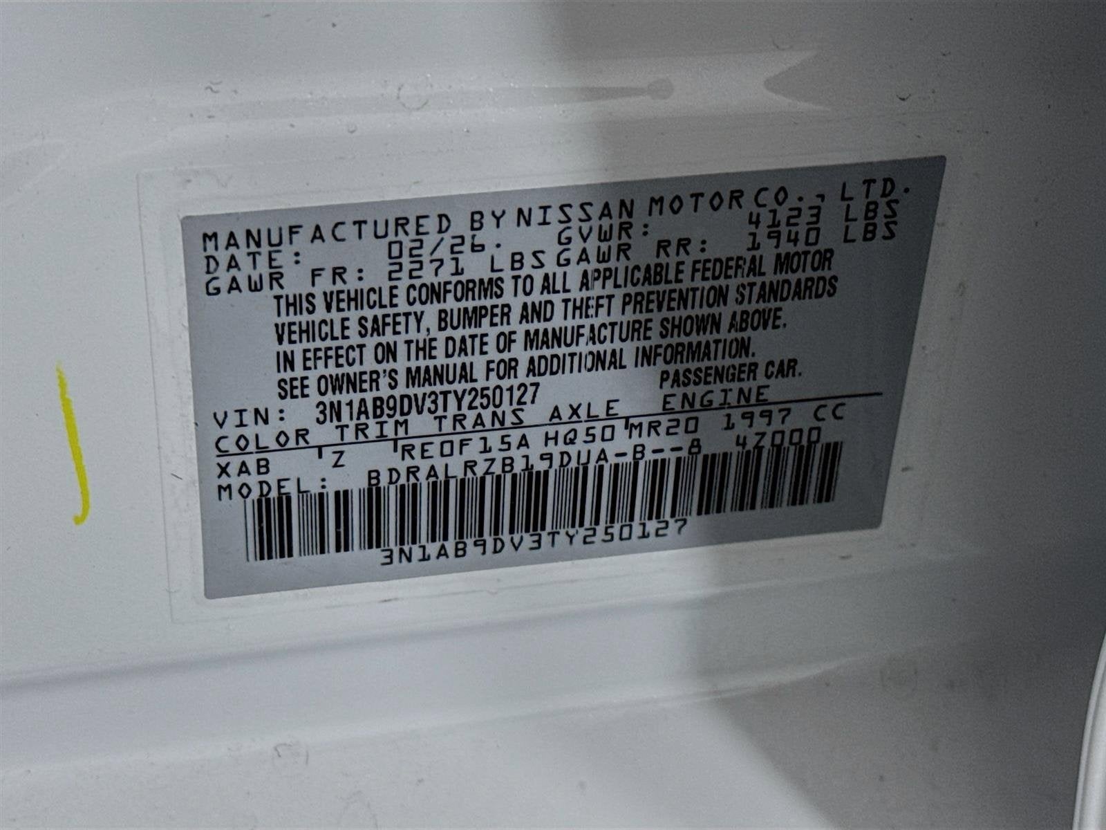 2026 Nissan Sentra SR