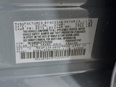 2026 Nissan Sentra SR