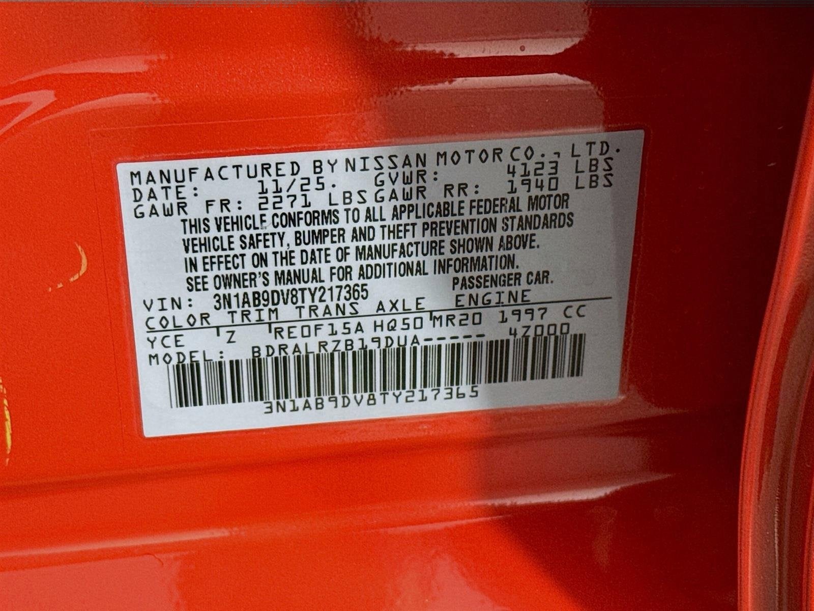 2026 Nissan Sentra SR