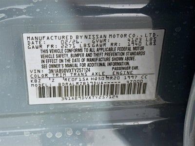2026 Nissan Sentra SR