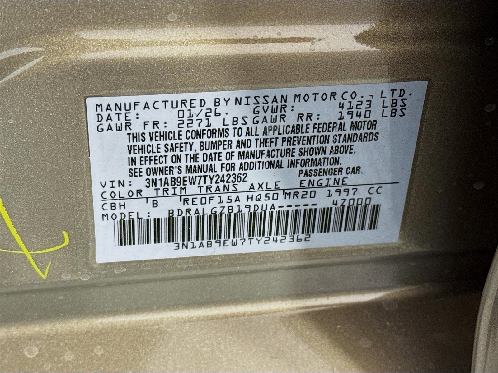 2026 Nissan Sentra SL