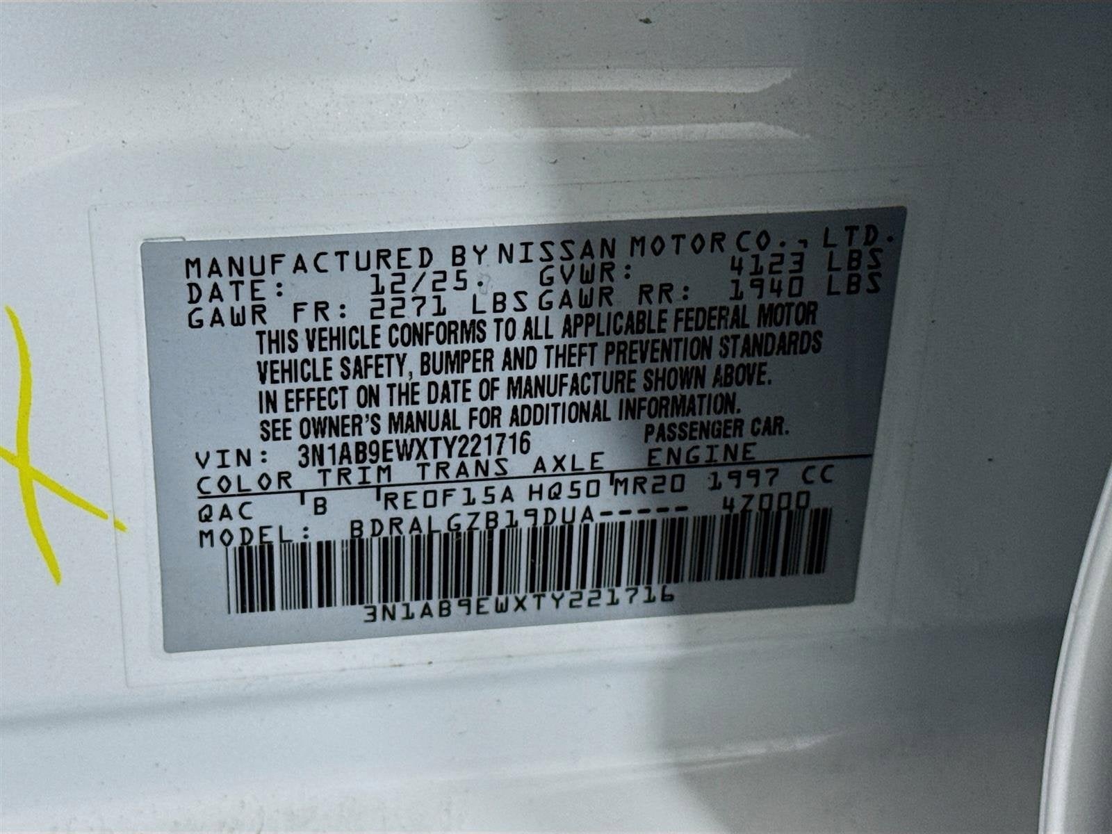 2026 Nissan Sentra SL