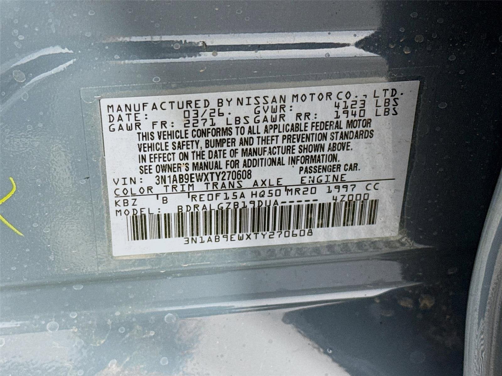 2026 Nissan Sentra SL