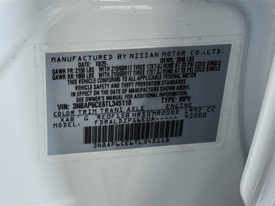 2026 Nissan Kicks SV