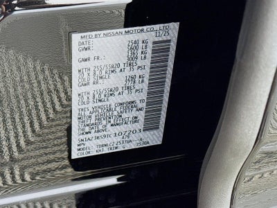 2026 Nissan Murano SV