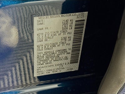 2026 Nissan Murano SL