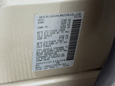 2026 Nissan Murano SL