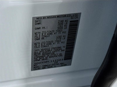 2026 Nissan Murano SL