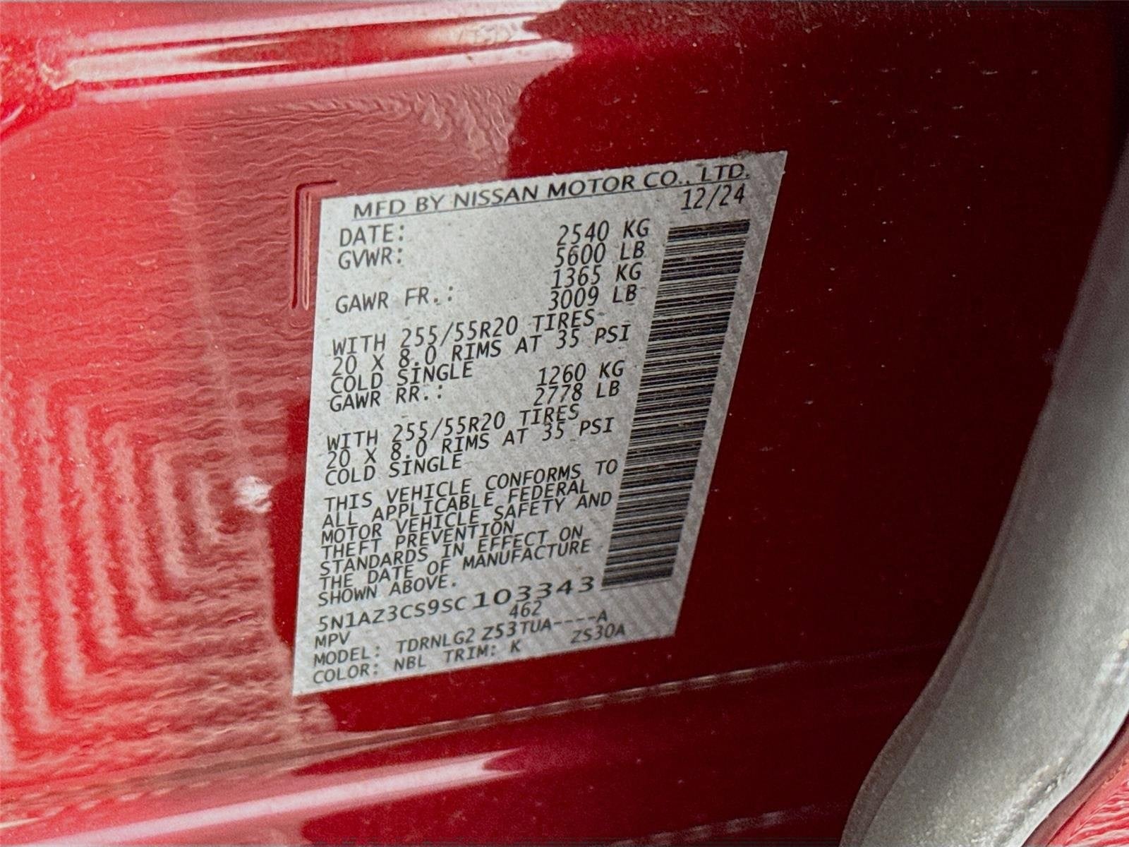 2025 Nissan Murano SL