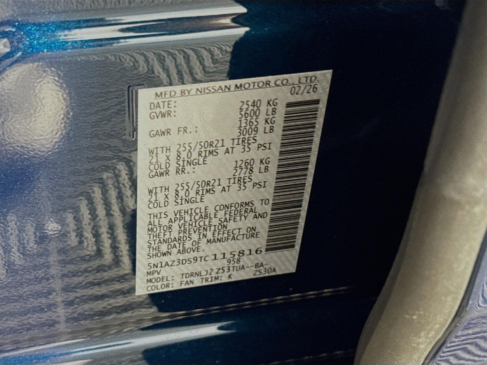 2026 Nissan Murano Platinum