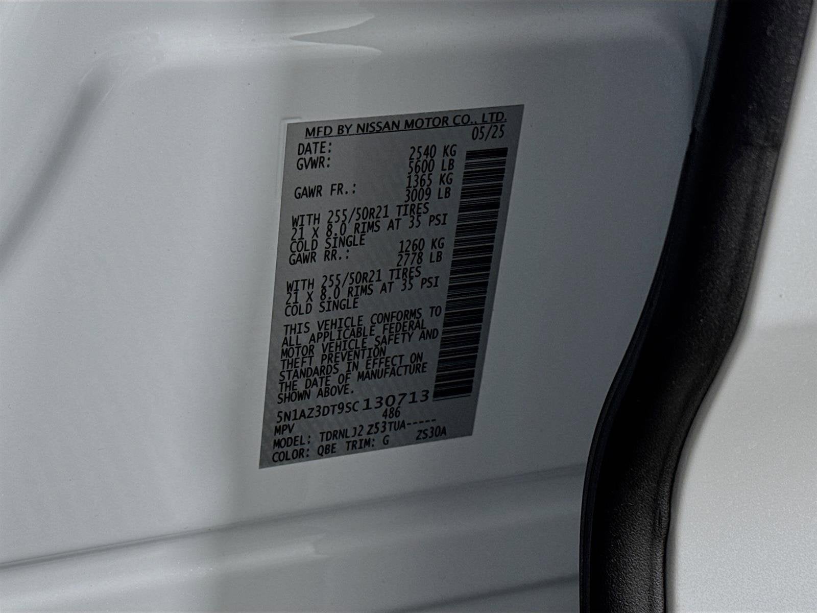 2025 Nissan Murano Platinum