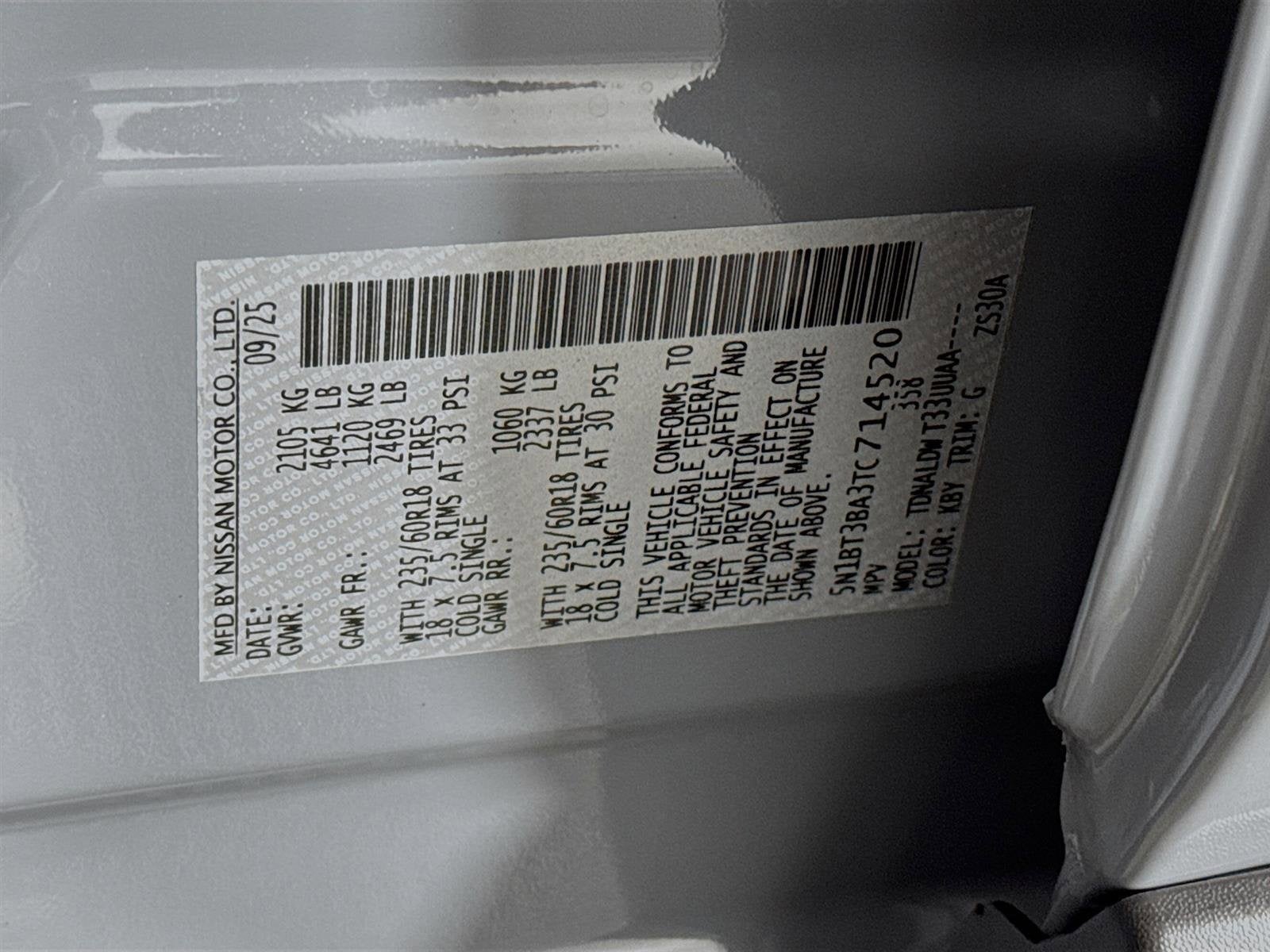 2026 Nissan Rogue SV