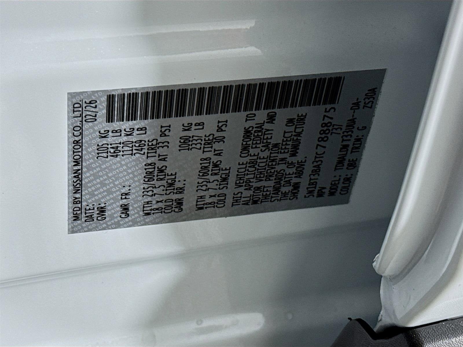 2026 Nissan Rogue SV