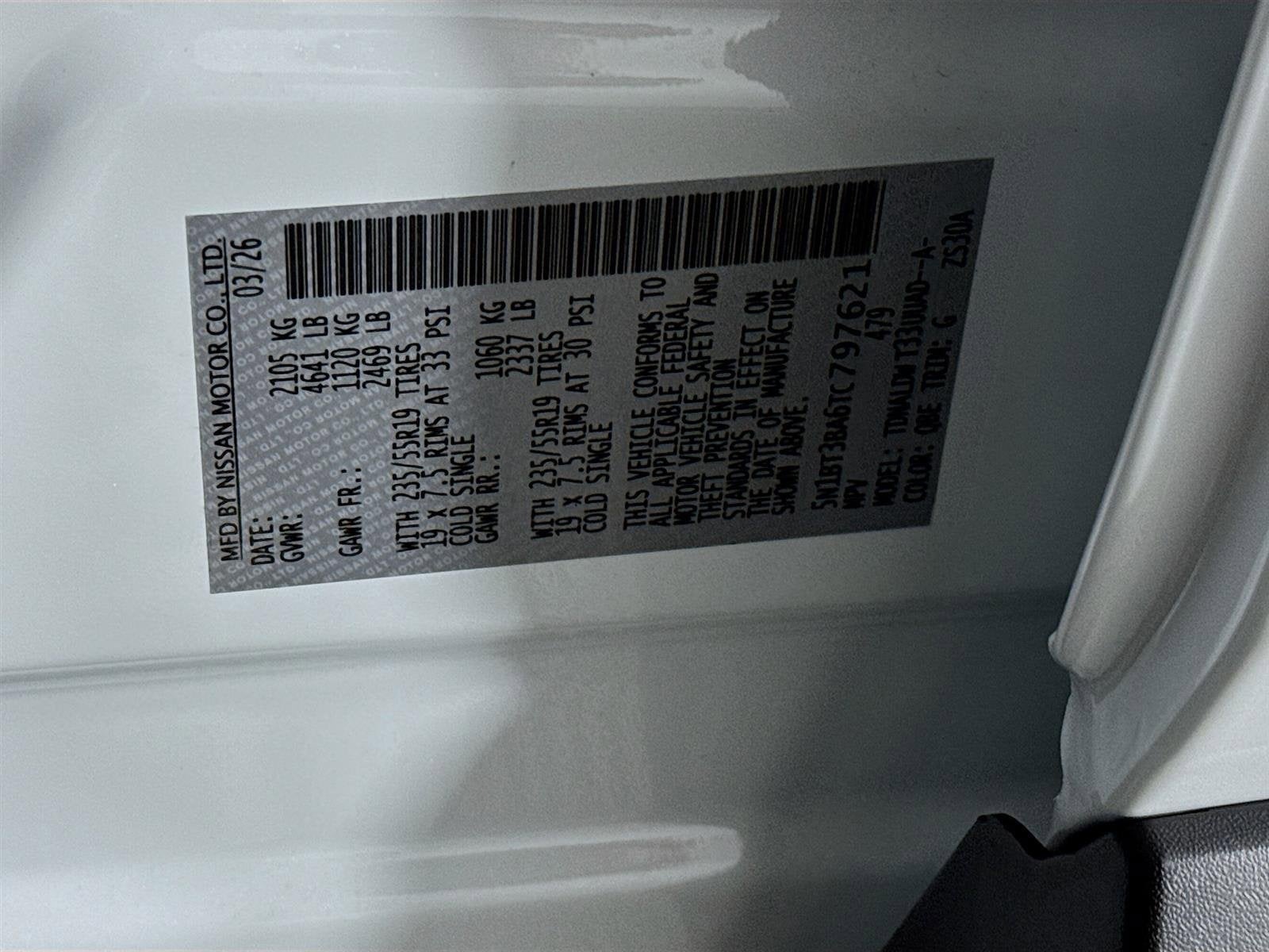 2026 Nissan Rogue Dark Armor