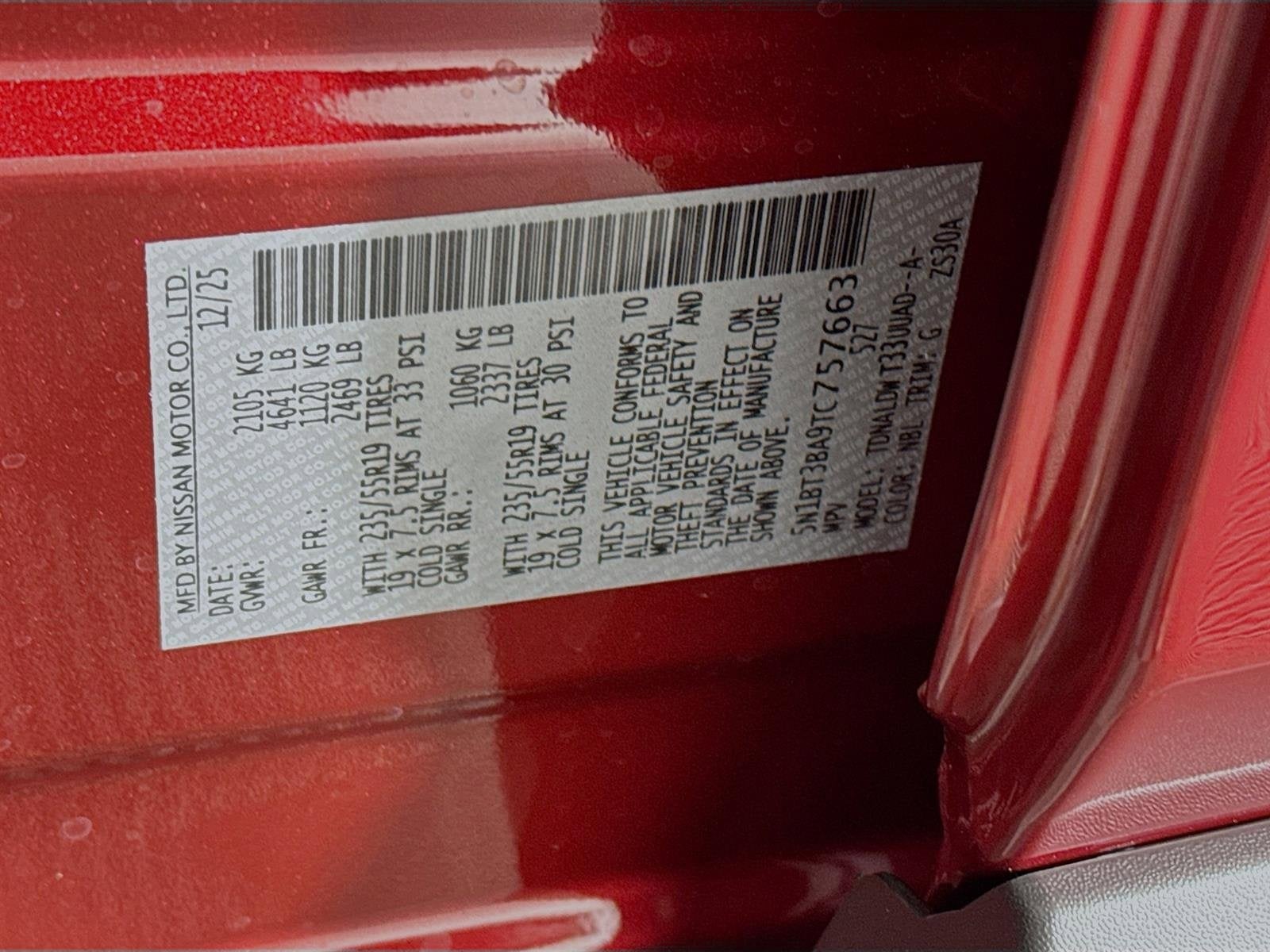 2026 Nissan Rogue Dark Armor