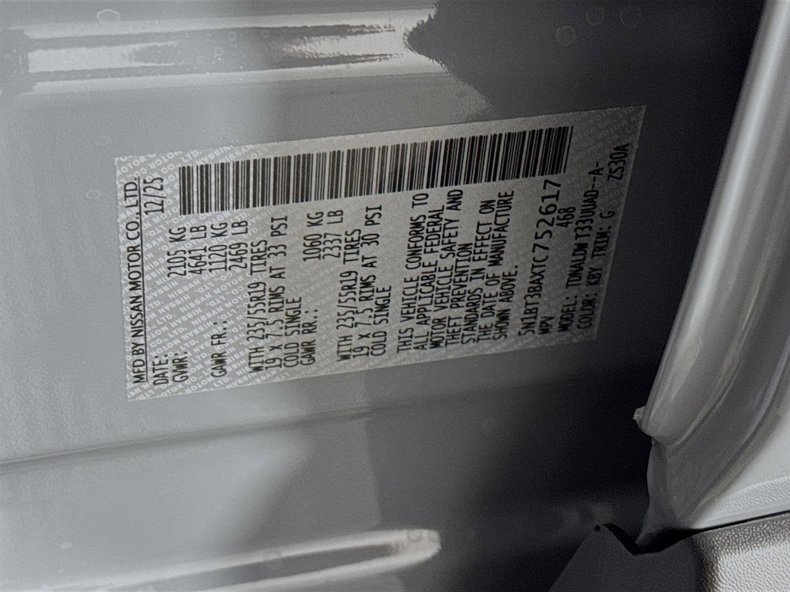 2026 Nissan Rogue Dark Armor