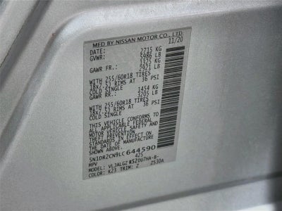 2020 Nissan Pathfinder SL