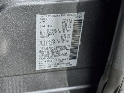 2026 Nissan Pathfinder SL