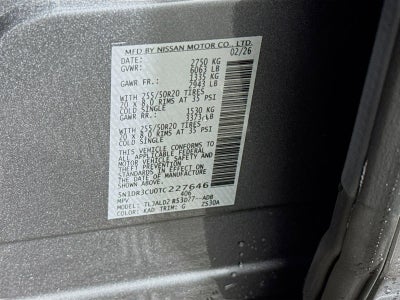 2026 Nissan Pathfinder SL