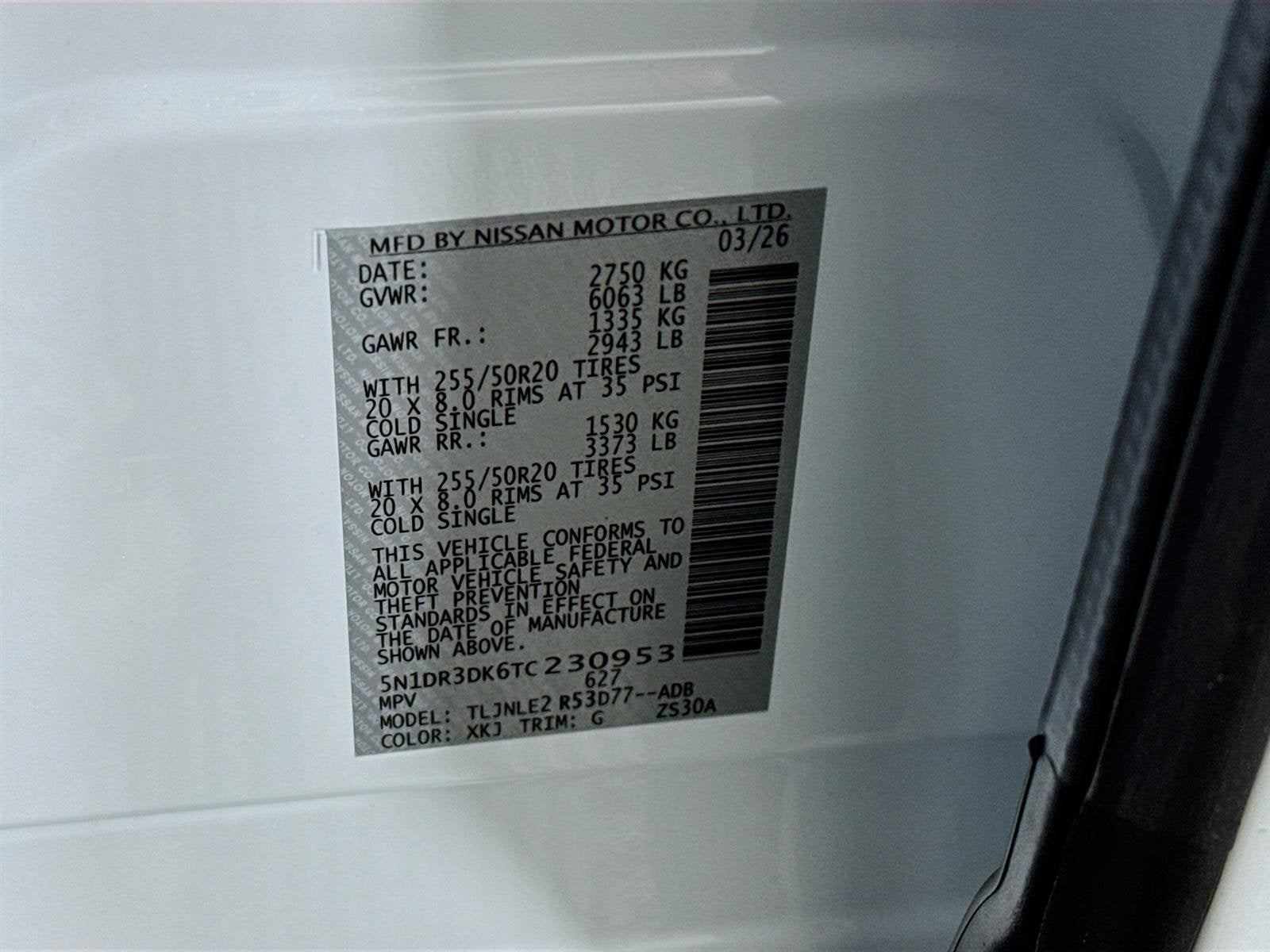 2026 Nissan Pathfinder Platinum