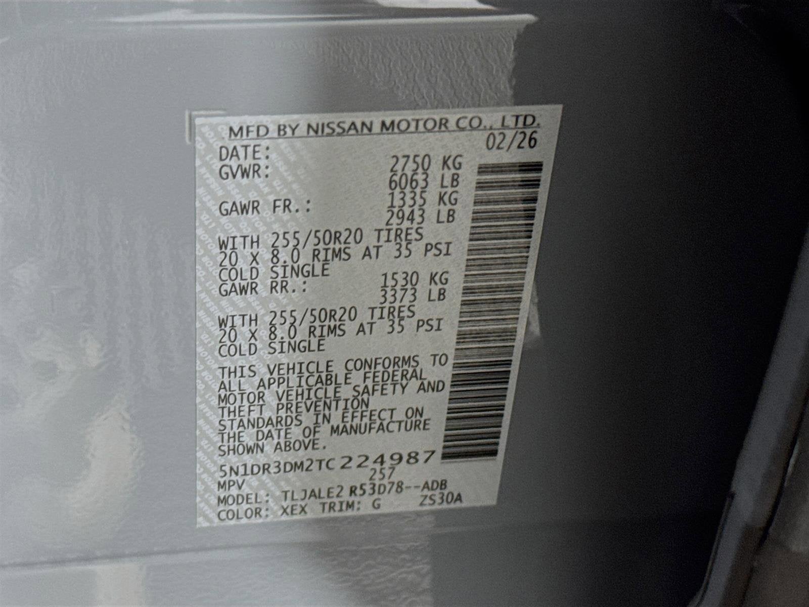 2026 Nissan Pathfinder Platinum