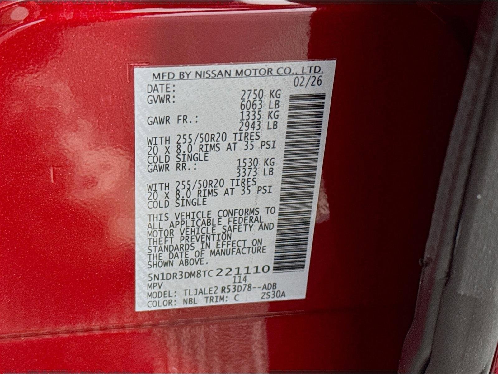 2026 Nissan Pathfinder Platinum