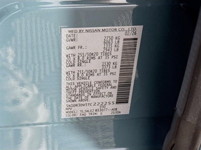 2026 Nissan Pathfinder Platinum