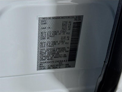 2026 Nissan Pathfinder Platinum