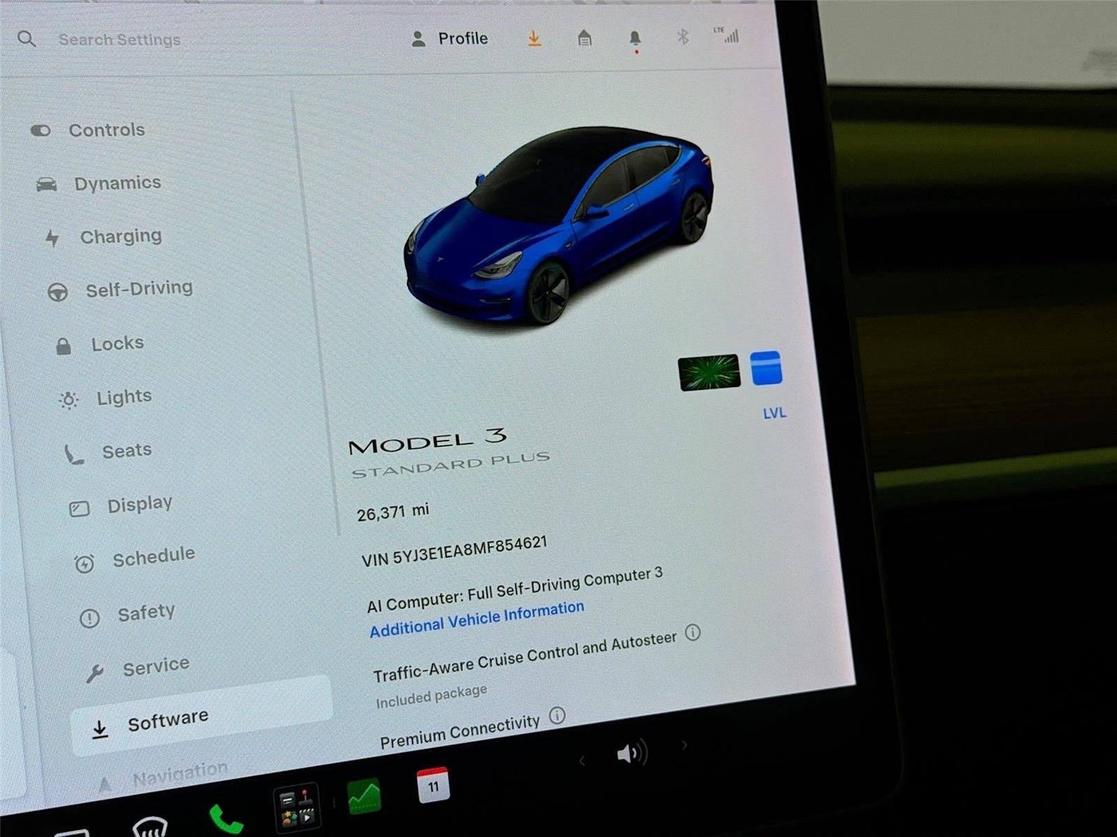 2021 Tesla Model 3 Standard Range Plus
