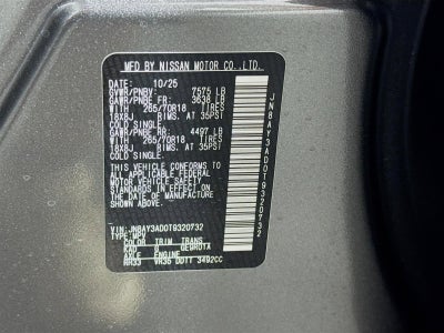 2026 Nissan Armada SV