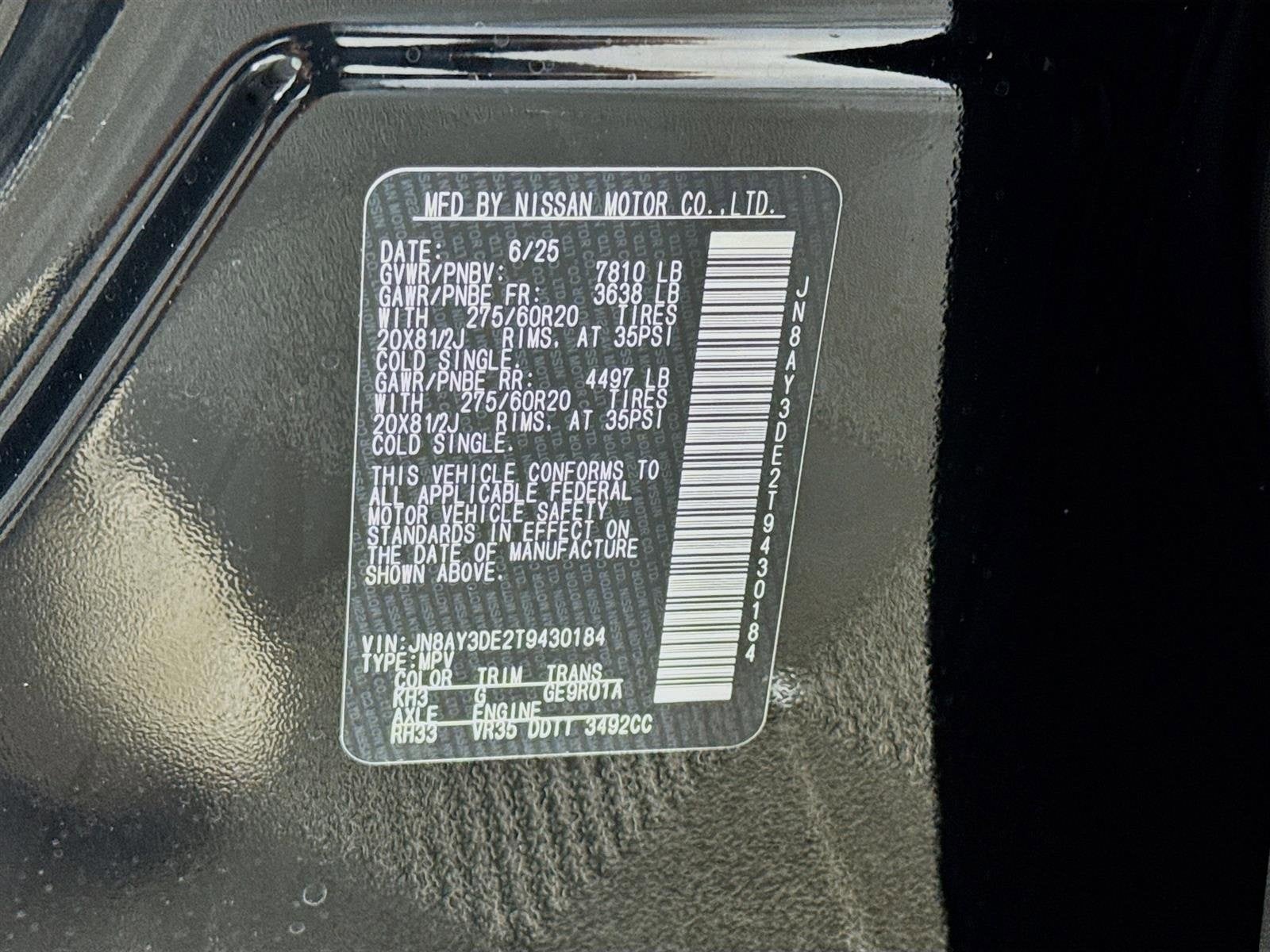 2026 Nissan Armada PRO-4X