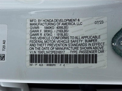 2023 Honda Civic Hatchback EX-L