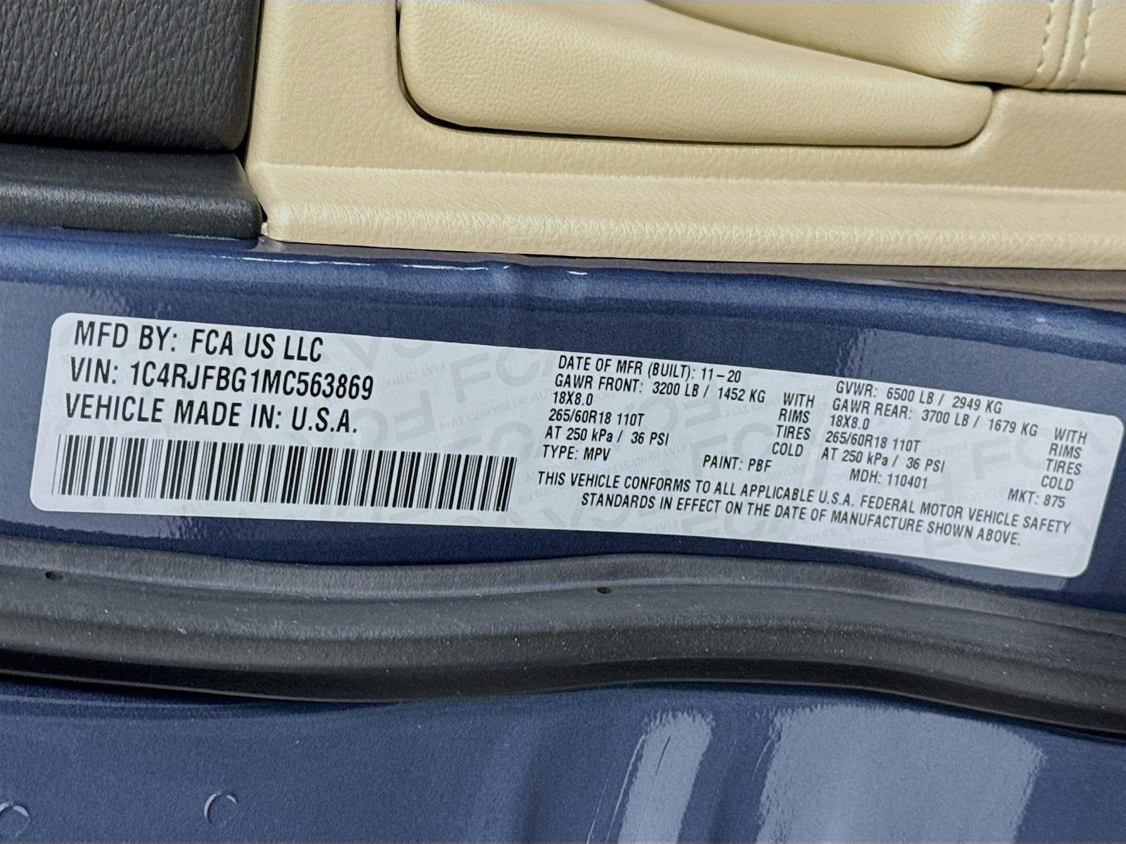 2021 Jeep Grand Cherokee Limited