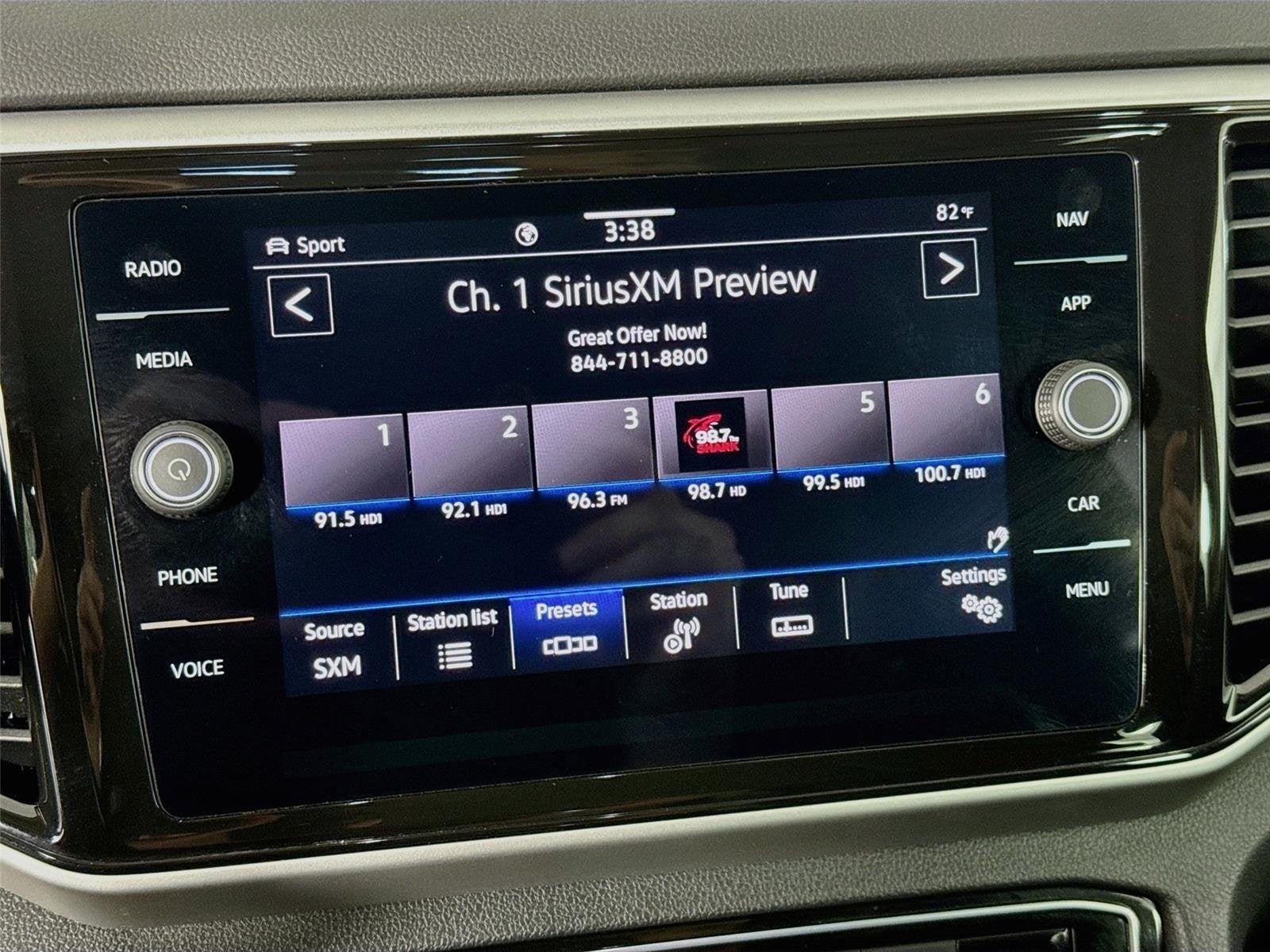 2023 Volkswagen Atlas 3.6L V6 SEL R-Line Black