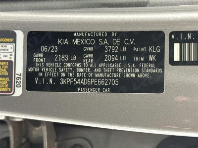2023 Kia Forte GT-Line