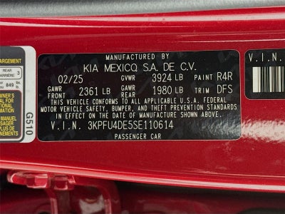 2025 Kia K4 EX