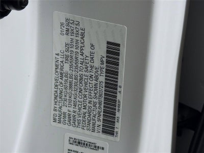 2026 Honda Odyssey Touring