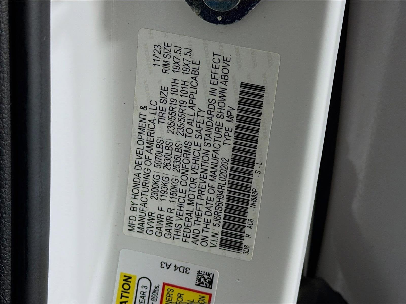 2024 Honda CR-V Hybrid Sport Touring